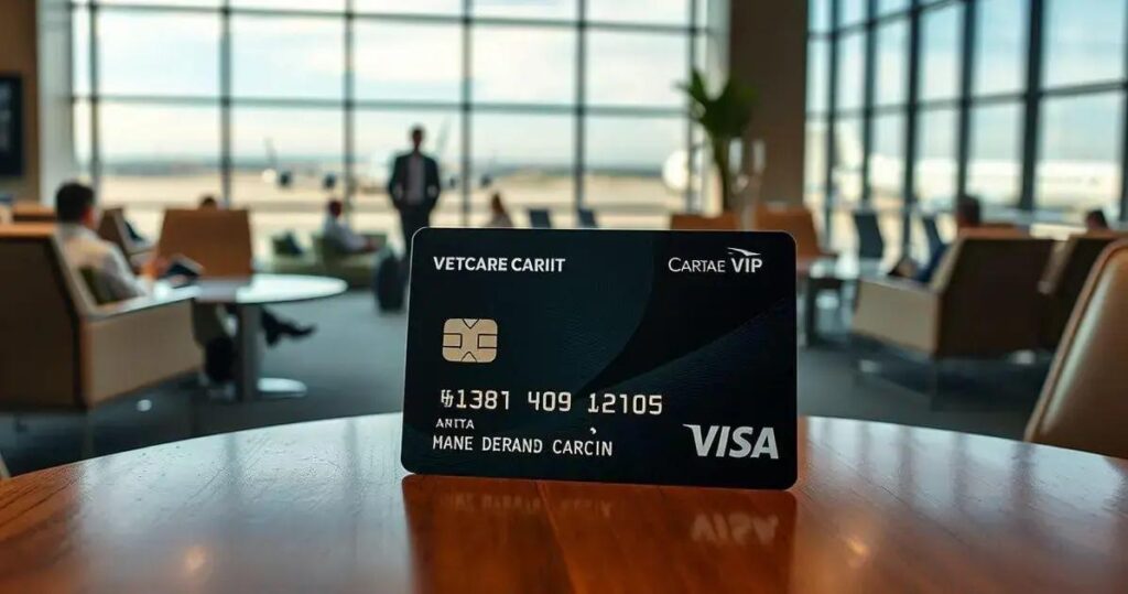 melhor cartão para sala vip