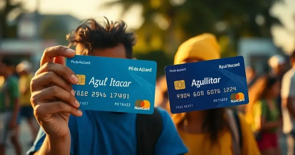 cartão pão de açúcar vs azul itaucard