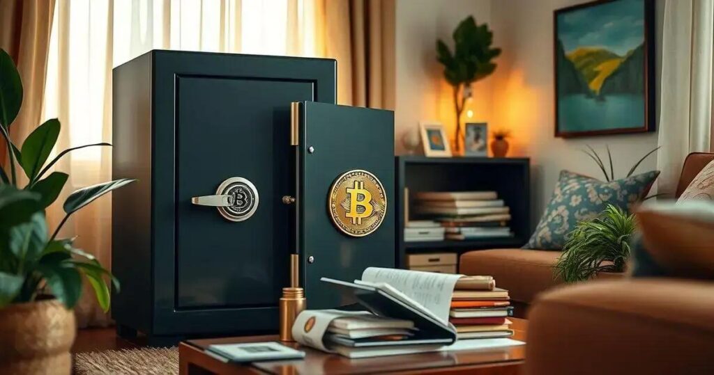como guardar bitcoin com segurança